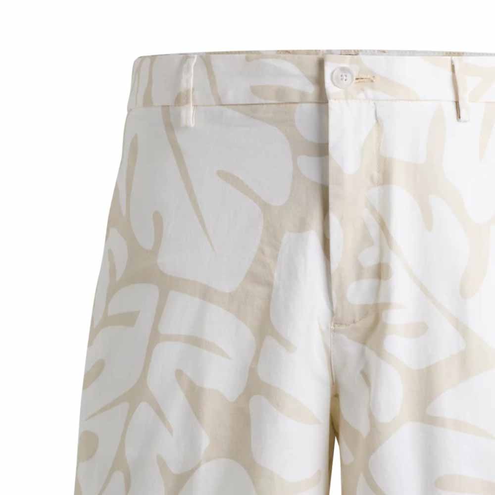 Hugo Boss Karlos floral-print chino shorts 50512961-131