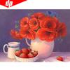 Diamond Mosaic Flower And Strawberry 5D DIY Diamond Painting Embroidery