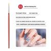 UV Gel Polish Painting Professional Nail Design Tool Wooden Nail Art Brushes Fine Liner Brush for Thin Details