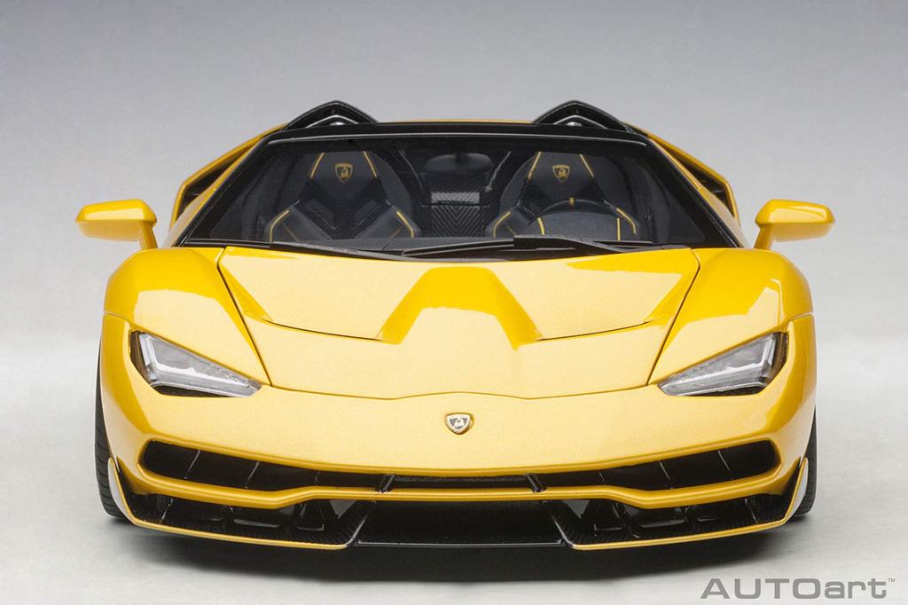 AUTOart Lamborghini Centenario Roadster Pearl Yellow Готовый продукт 1/18