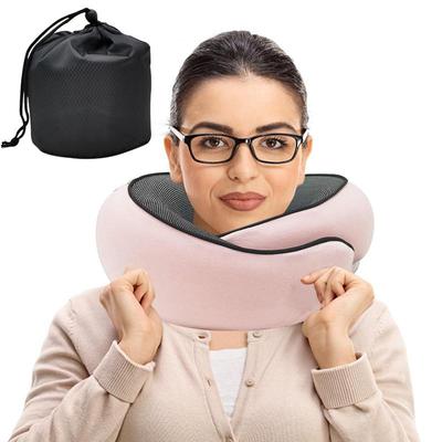Подушка из пены с эффектом памяти U-образная подушка для шеи, дорожная подушка с подушкой для головы, поддержка памяти для путешествий, мягкая подушка для поддержки головы для автомобиля
