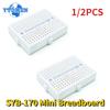 1pcs Breadboard SYB-170 Mini Solderless Prototype Test Board 170 Tie-points PCB Boards White for Arduino