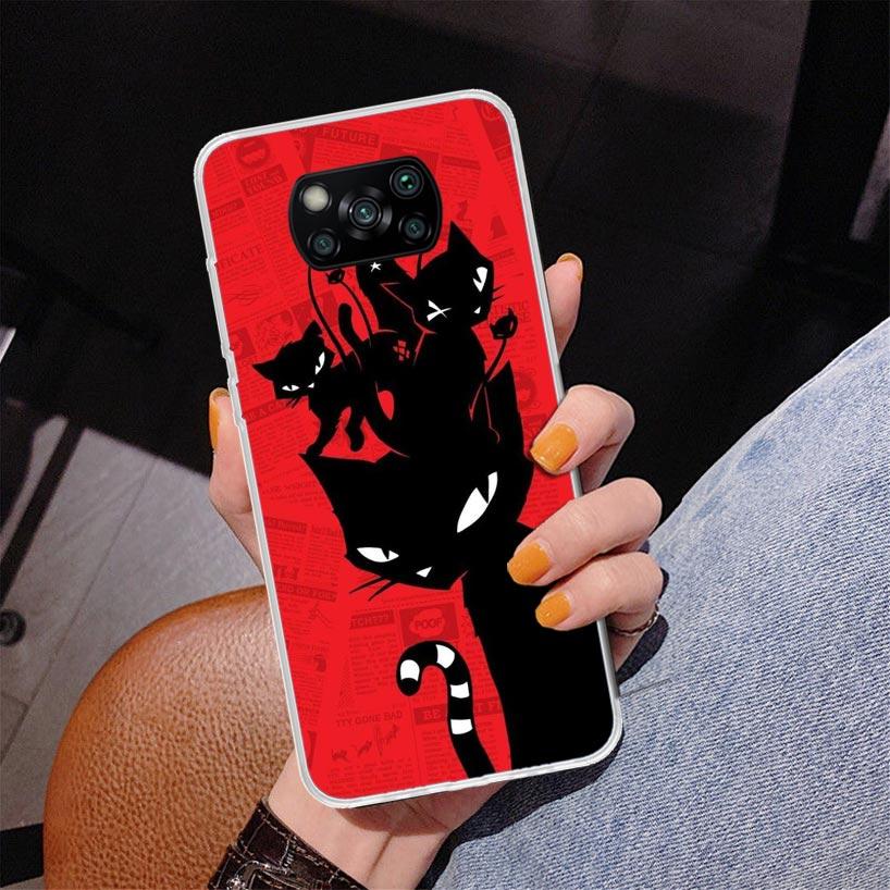 Comics Emily The Strange Phone Case For Xiaomi Poco X7 X6 X5 Pro F7 Ultra Redmi 15C 15 13C 13 12C 12 10 10A 10C 9 9A 9C 9T Cover