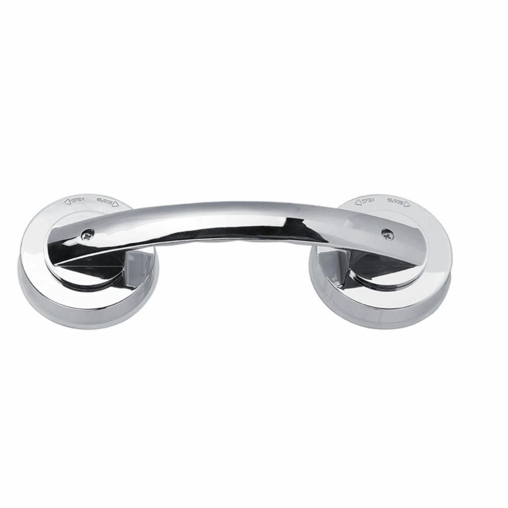 No Punch Shower Grab Bars 7.7 Inch Suction Grip Bar Safety Bars Suction Grab Bar Handicap