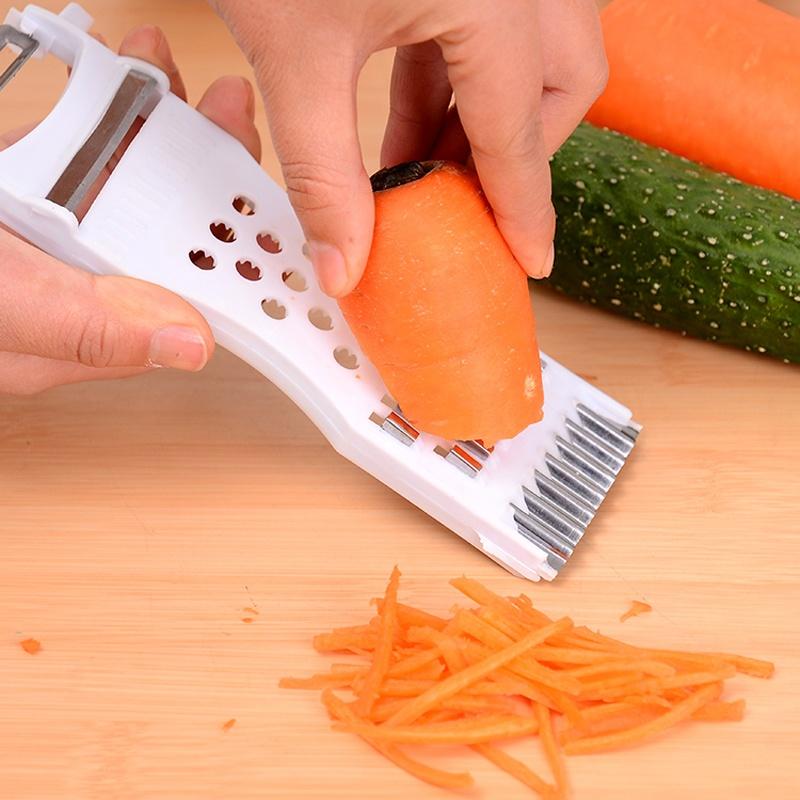 Новые 2 шт. многофункциональные кухонные терки для овощей, пластиковые инструменты из нержавеющей стали