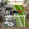 Brazilian Footballer Victory. Floor Rug Office Rug Suitable for Entryway Dormitory Outdoor Balcony Antislip Carpet Anime Office Decor