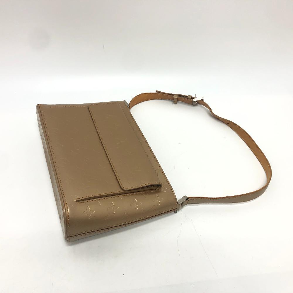 Louis Vuitton M55127 Monogram mat Alston Shoulder Bag matte leather Beige