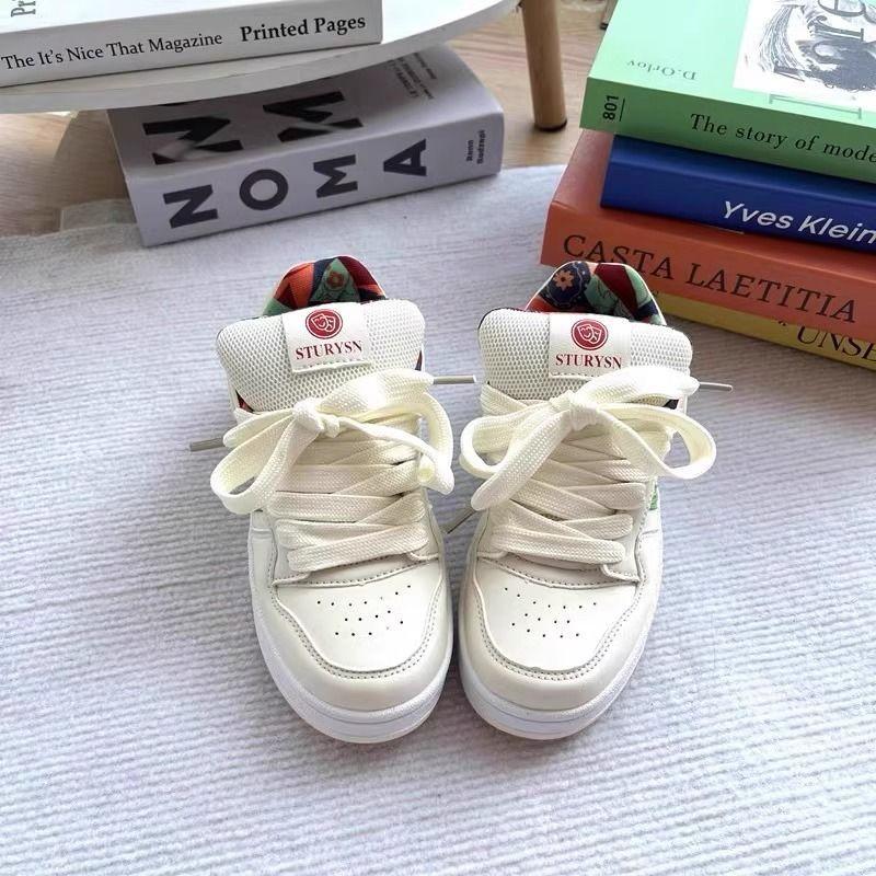 Хлебные туфли дофамин осень новые пара прилив повседневные универсальные дышащие студенческие кеды на плоской подошве