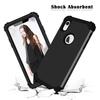 3 in 1 Heavy Rugged Armor Shockproof Phone Case For iPhone XR Xs Max SE 2020 2025 Soft TPU Silicone Hard Plastic Back Cover