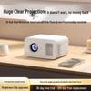 2025 High-Definition Home Theater Projector: Mobile Cast, 5G Ready for Bedrooms
