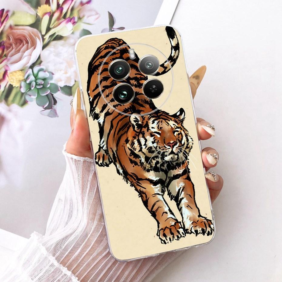 Модный крутой чехол для Realme 12+ 12X 12 5G, мягкий силиконовый ТПУ задняя крышка для чехлов телефона Realme12 5G 12X 12Plus