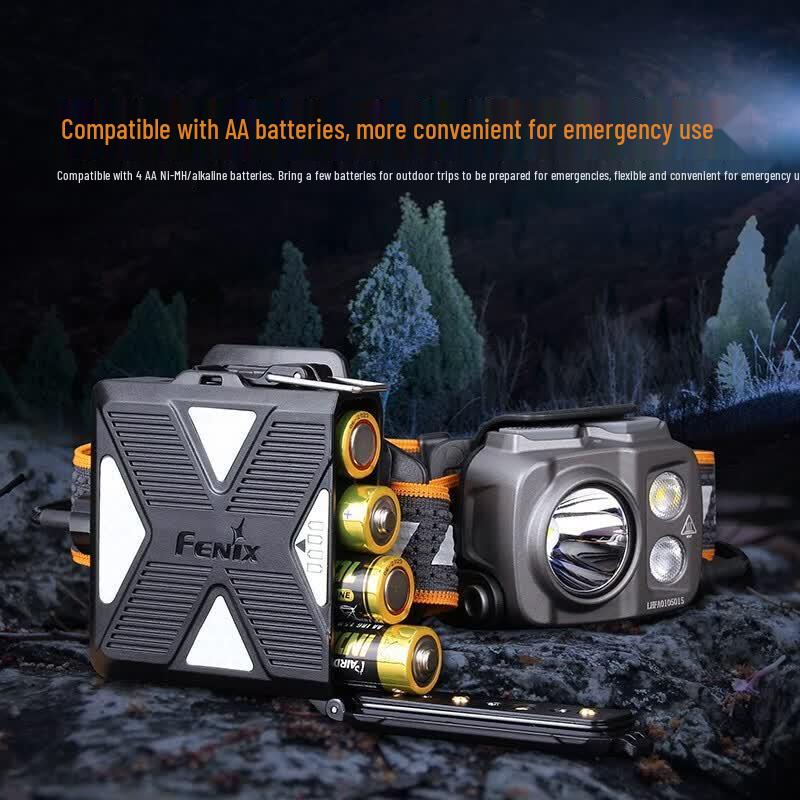 FENIX HP16R Высокопроизводительный перезаряжаемый налобный фонарь