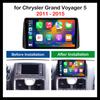 Android OS Car Radio Video Multimedia Player for Chrysler Grand Voyager 5 2011 - 2015 GPS Navigation Touch Screen Button Lights