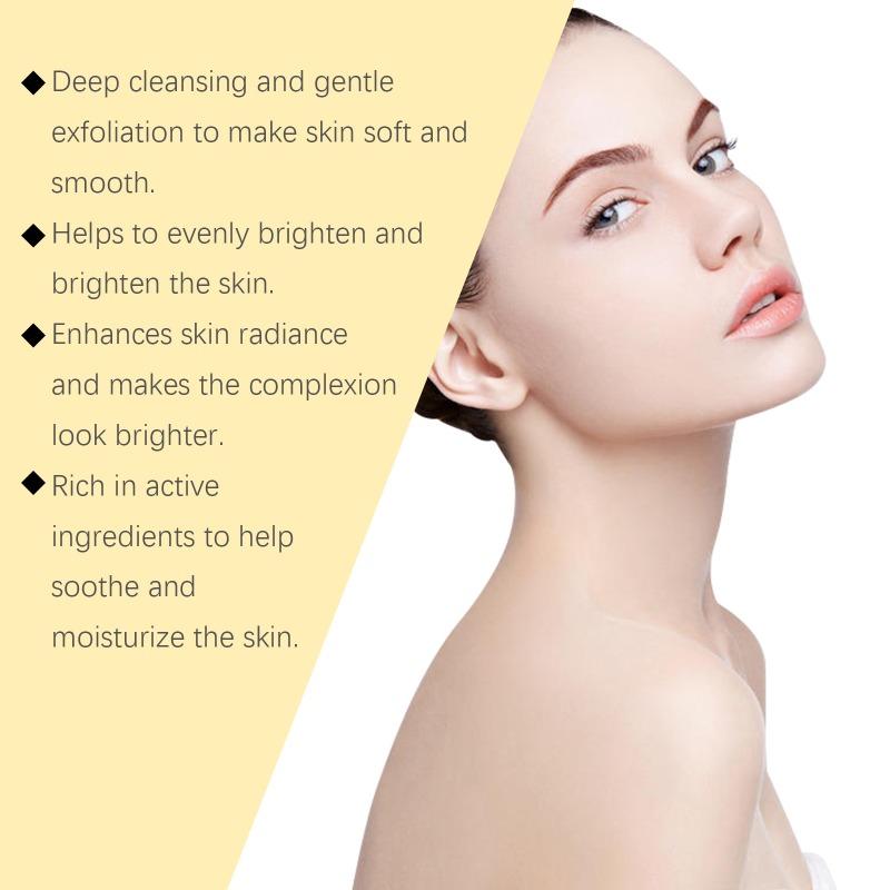 Маска для лица с коллагеном и куркумой нежно очищает, увлажняет, питает и нежно ухаживает за кожей лица.