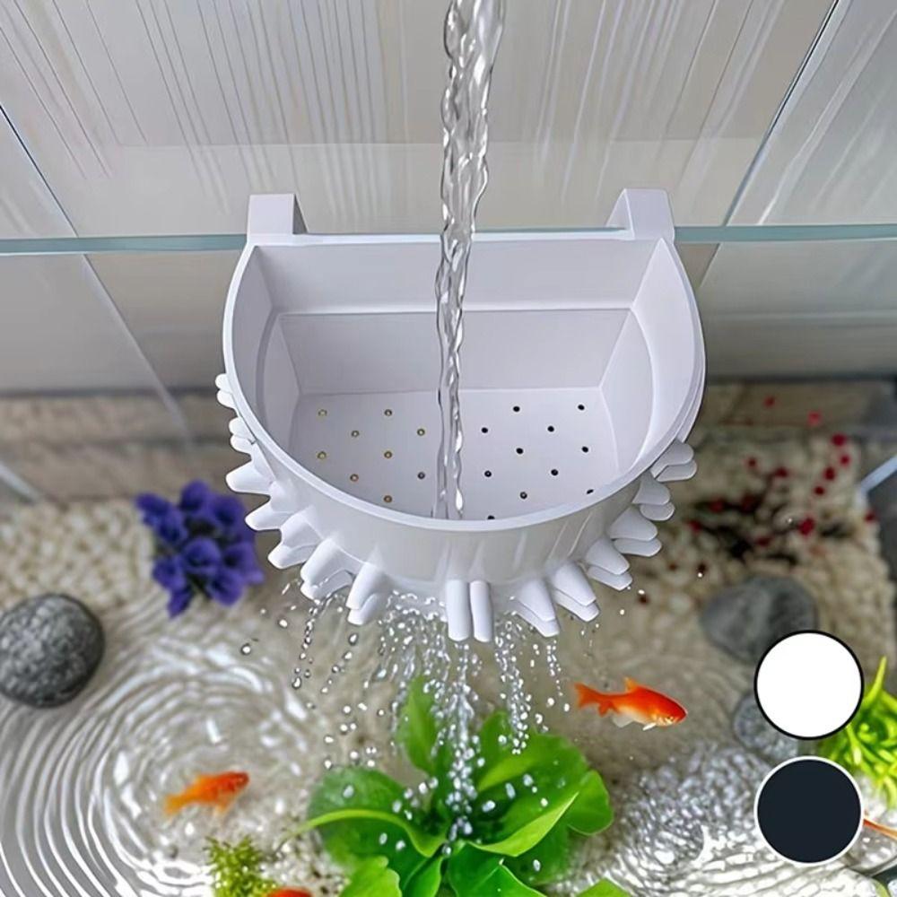 Water Filling Water Outlet Water Inlet Filter Screen Aquarium Filtration Flow Diverter