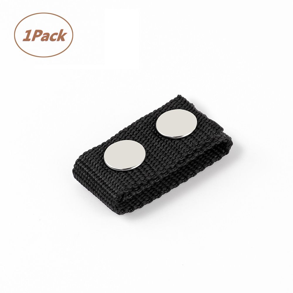1/4/8Pcs Portable Sports Outdoor Belt Keeper Heavy Duty Nylon Strap Belt Buckle