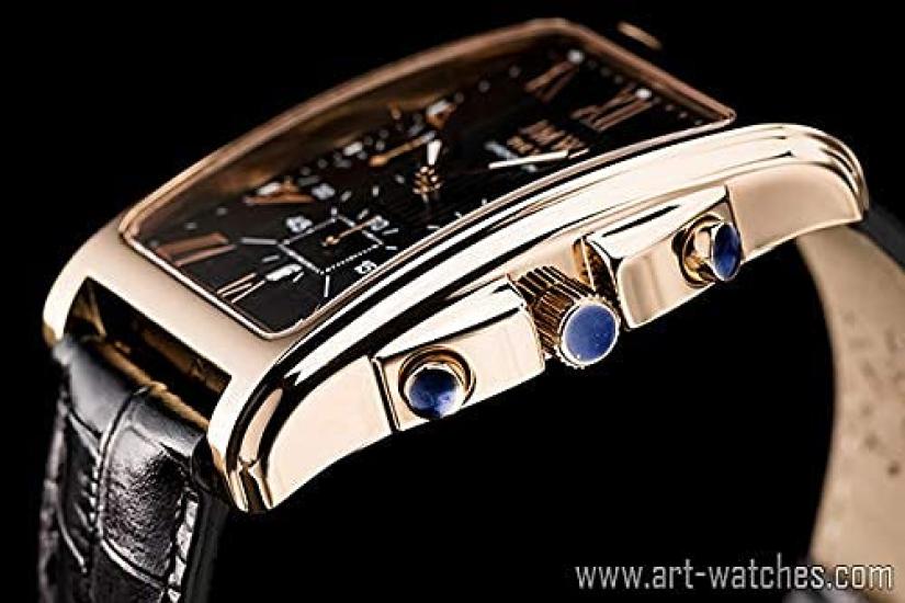 JMW TOKYO Square Watch In Black Rose This Limited Edition Seiko Quartz Watch Features a Genuine Leather Band and a Popular A Perfect Day To 300 Pieces