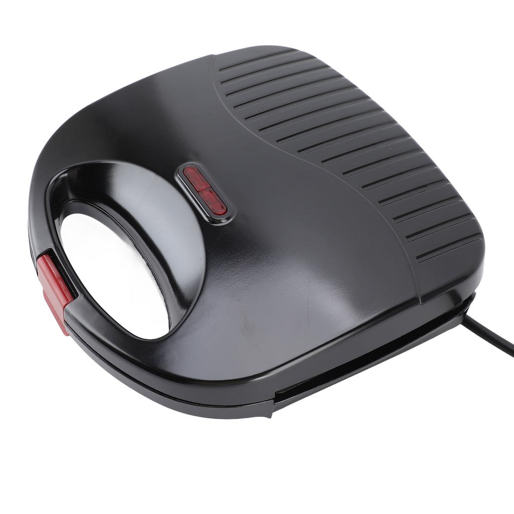 Электрическая сэндвичница мощностью 750 Вт с антипригарным покрытием, двухсторонним нагревом, безопасной ручкой, легкой очисткой