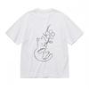 Men's Soft Breathable All Season Classic T-Shirt Cute Cat With Flower Cotton Tee
