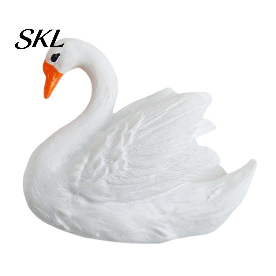 Swan Couple Decor Shape Refrigerator Magnet, 3D Resin Fridge Decorative Magnet for Whiteboard Locker Door Magnets