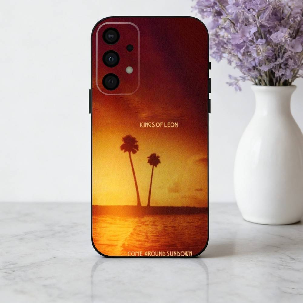 Электризующий чехол для телефона с изображением группы K-Kings of Leon Для Samsung Galaxy A73,A72,A71,A70,A53,A52,A51, Мягкий силиконовый черный чехол
