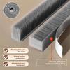 Window Draft Excluder Bottom Wind Gap Glass Sliding Draught Seal