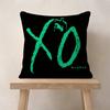 Rapper The Wweeknd X O album  Cushion Cover Pillowcase Upholstery Sofa Throw Pillow Home Decor Pillowcas