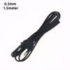 1/3/5Pcs 2 Prong Extension Cord EU Power Cable Euro Power Cord For  TV Monitor Power SupplyCharger