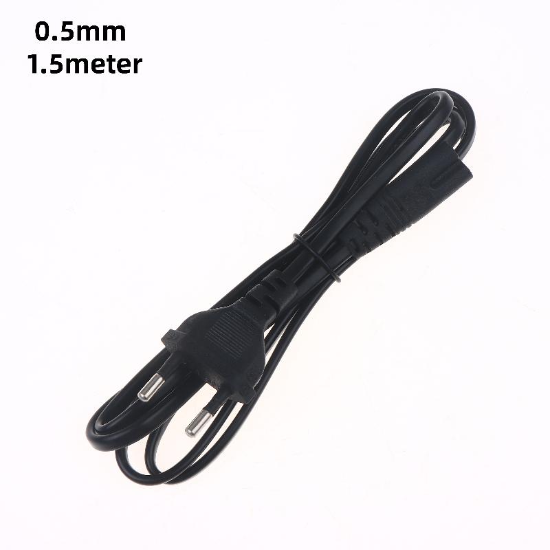 1/3/5Pcs 2 Prong Extension Cord EU Power Cable Euro Power Cord For TV Monitor Power SupplyCharger