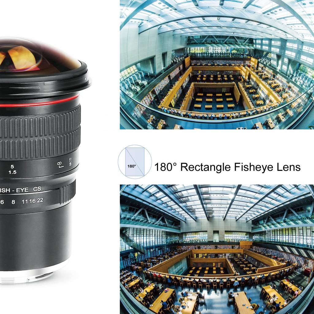 Meike Interchangeable Lens Fisheye Lens MK 8mm for Micro Four Thirds with Japanese Instruction Manual 19840005 F3.5