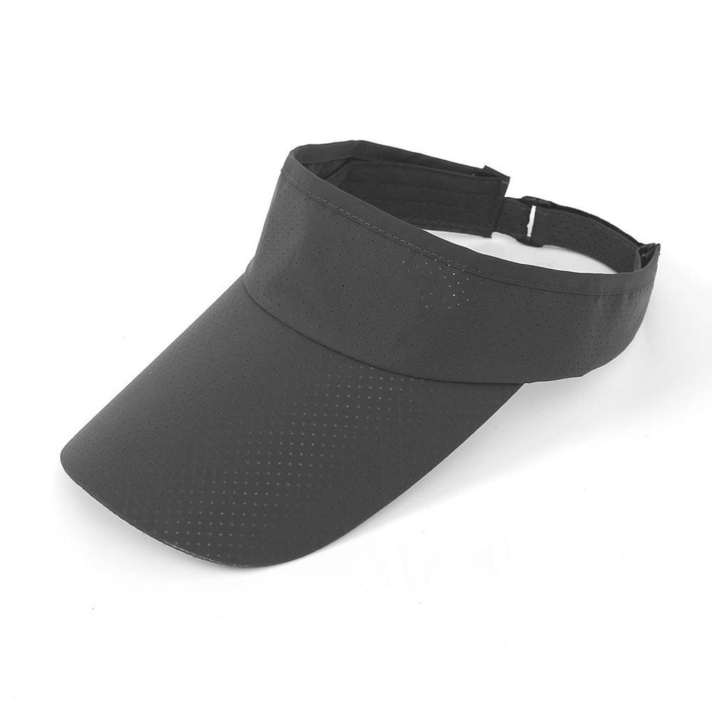 Спортивная кепка от солнца из охлаждающей сетки (Темно-серый) Кепка с козырьком от солнца