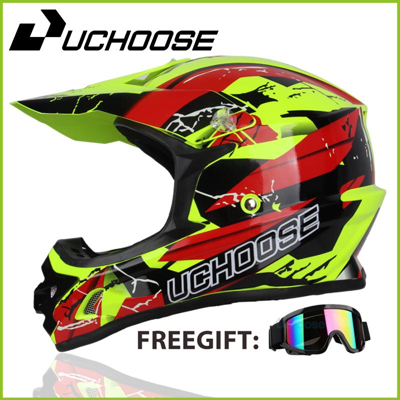 Отправить очки подарки DOT Взрослые Женские Мужские Уникальные Шлемы Мотокросс Внедорожный Шлем Даунхилл