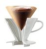HARIO V60 Ceramic Dripper 02 cup Made in Set, 1-4 capacity, White, Japan, XVDD-3012W