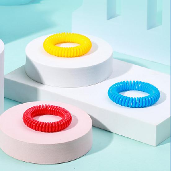 5 шт. браслет от комаров, выдвижной пружинный браслет в форме кольца, детский браслет от комаров для дома и улицы