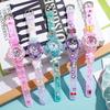 Детские кварцевые часы Hello Kitty с ночной подсветкой и силиконовым ремешком, подарок для детей