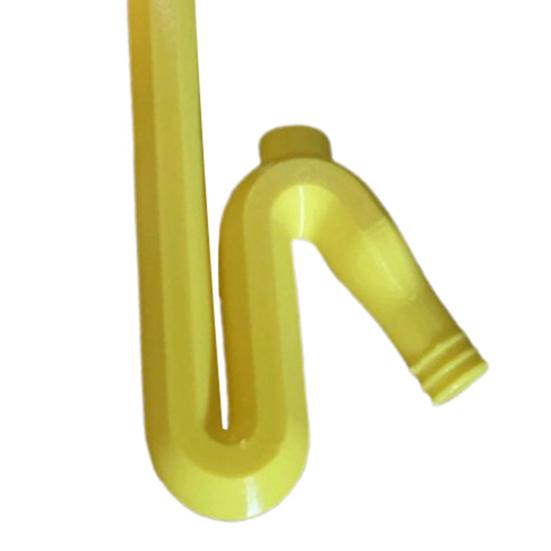 Siphon Overflow Pipe Clamp-on Rainwater Overflow Pipe 3D Printed Overflow Pipe for Fish Tank Large Rain Barrel