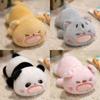 Pig Cat Panda Plushie Toy Cute Cotton Filling Kids Playtime Decoration Bedroom