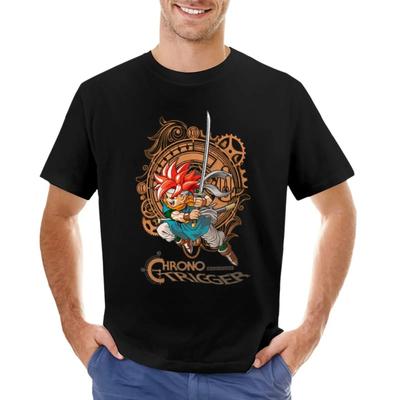 Chrono Trigger Main Character with Sword T-Shirt