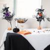 Halloween Black Leaves Ornament Artificial Tree Branches Decorative Plastics Arrange Props Bouquet Desktop Table 3 Styles