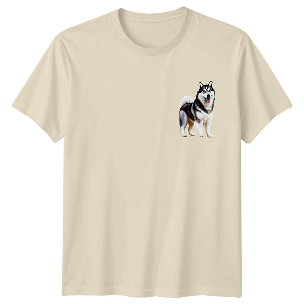 Alaskan Malamute Dog Animals Unisexs TShirt Unisexs Tee Graphic Unisex Top