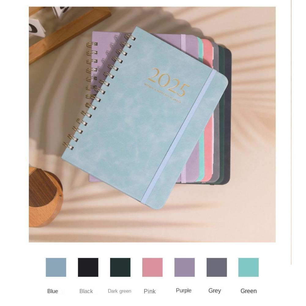 Hard Cover Journal Weekly Planner Gradient Daily Planner Notepad Schedules Notebooks Activities