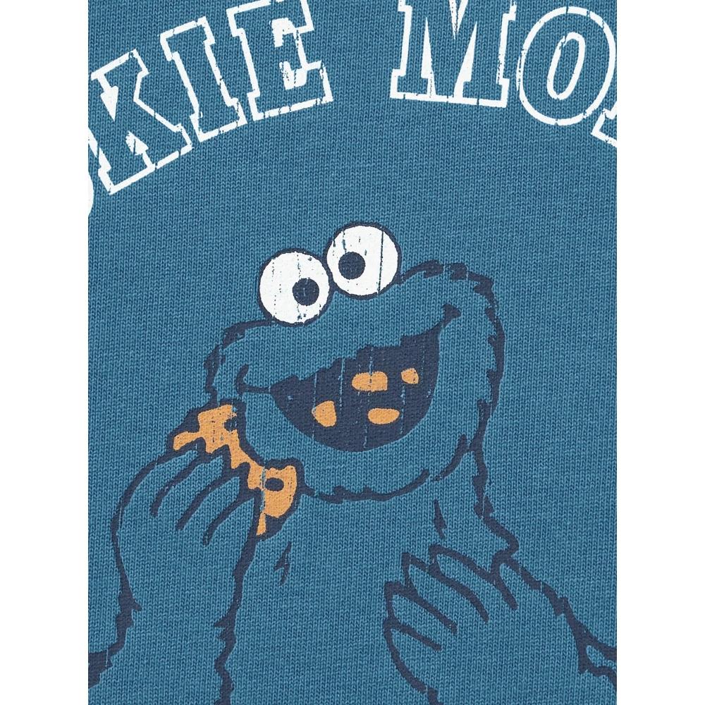 GU by Uniqlo Футболка с 5 рукавами Улица Сезам