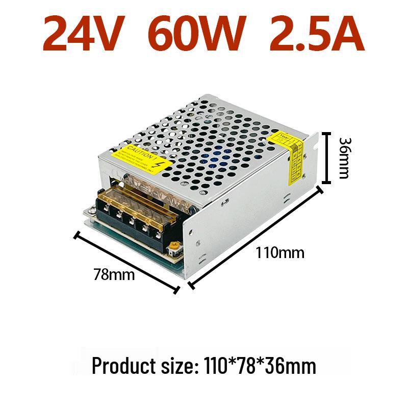 Импульсный источник питания 220 В на 24 В постоянного тока 15 А со светодиодным дисплеем, трансформатор 5 В/12 В
