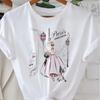 Fashion Women Fashion Girl Print T Shirt Funny Casual O-neck Short Sleeves T-shirt Summer Female Tee Shirt
