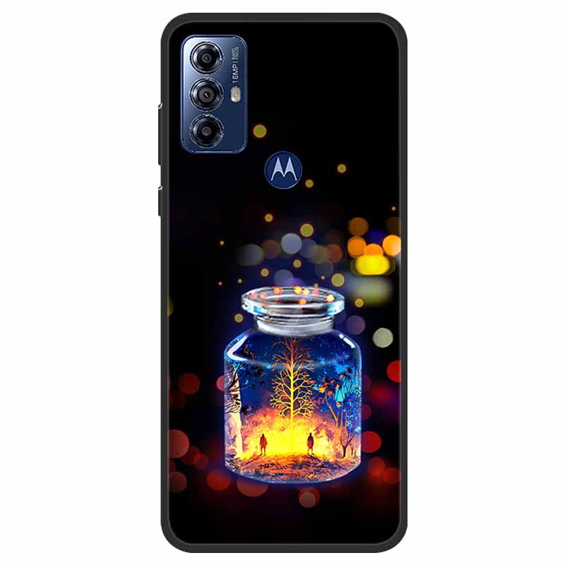 Чехол для Motorola Moto G Play 2023 Мягкий силиконовый задний чехол для Moto G Play 2023 Чехол GPlay 2023 Черная крышка для телефона