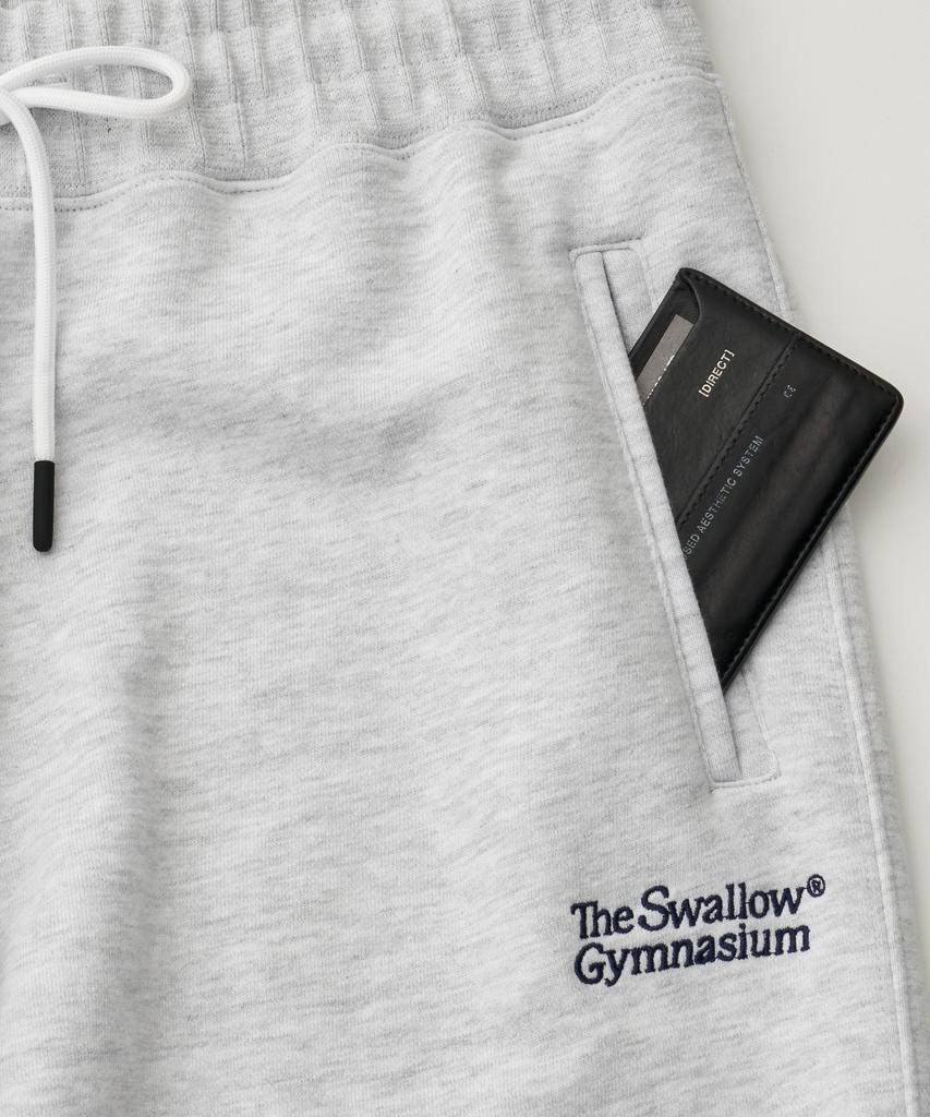 ANOTHER OFFICE Gymnasium Sweat Pants (White - Melange)