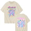 KPop Demon Hunters printed T-shirt casual round neck top short sleeved shirt 5989