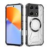 For Infinix Note 30 Pro 4G Rugger Armor Hard PC TPU Case,HD Clear CD Magnetic Design Hard Back Cover