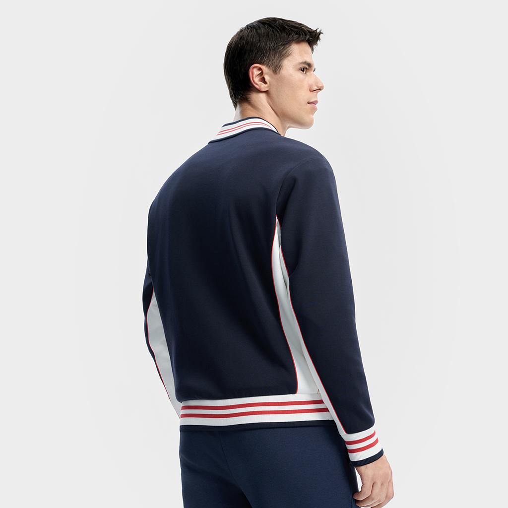 Fila Теннисные куртки Мужские RD Королевский синий Воротник-стойка Умеренный Другое A11M543511F-NV