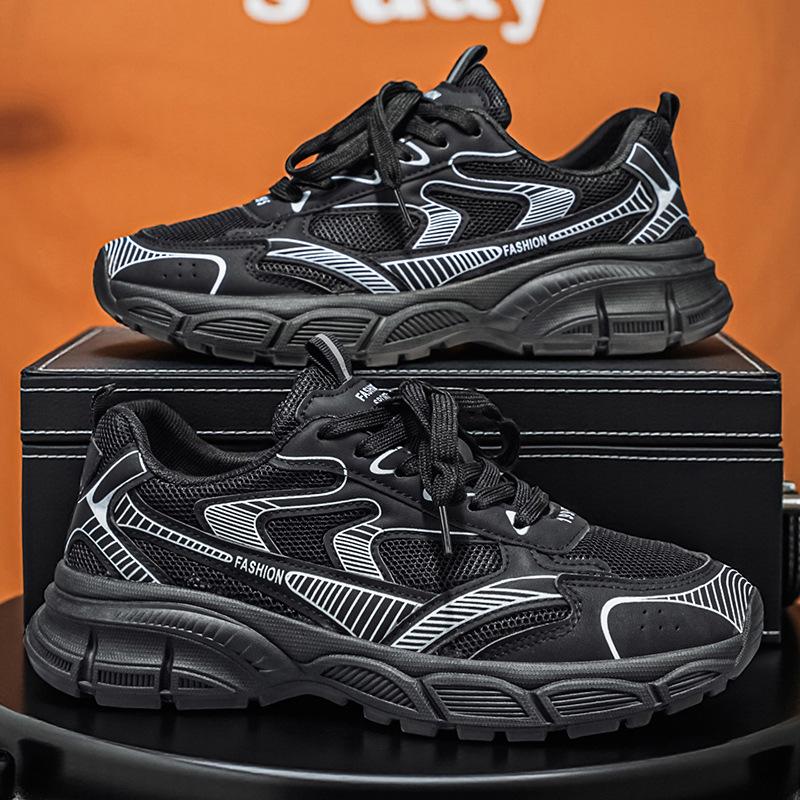 New ModelSpring Casual Sports Shoes Platform Dad Shoes Men'S Retro Heightening Men'S Shoes Trend Explosion
